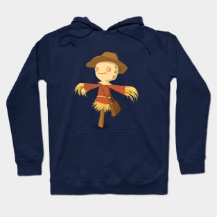 Scarecrow Straw Halloween Autumn Decoration Hoodie